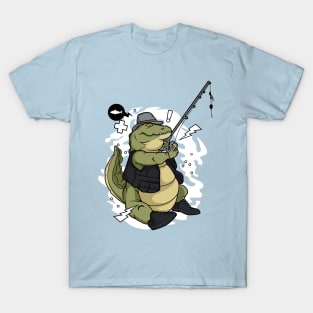 Fishing crocodile T-Shirt